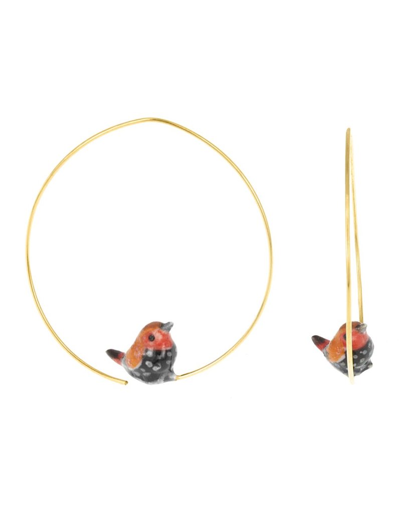 Nach Pink twinspot bird hoop E