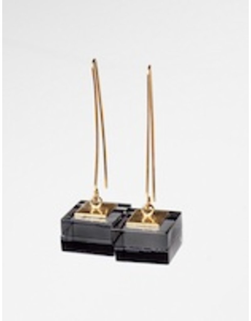 RosaMendez NYORK brass long 3 stack med E