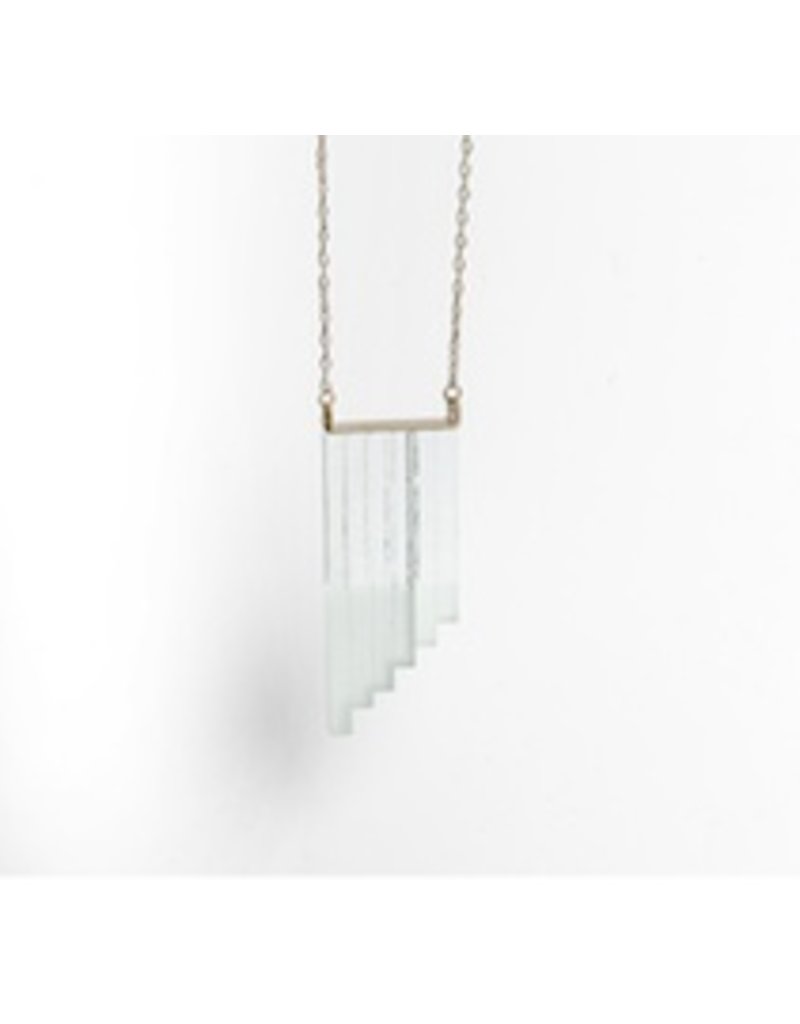 RosaMendez NYORK brass 6 layer glass MATT N