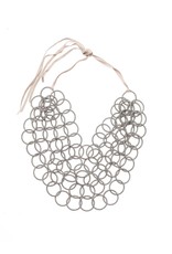 Monica Trevisi Steel interocked looped N