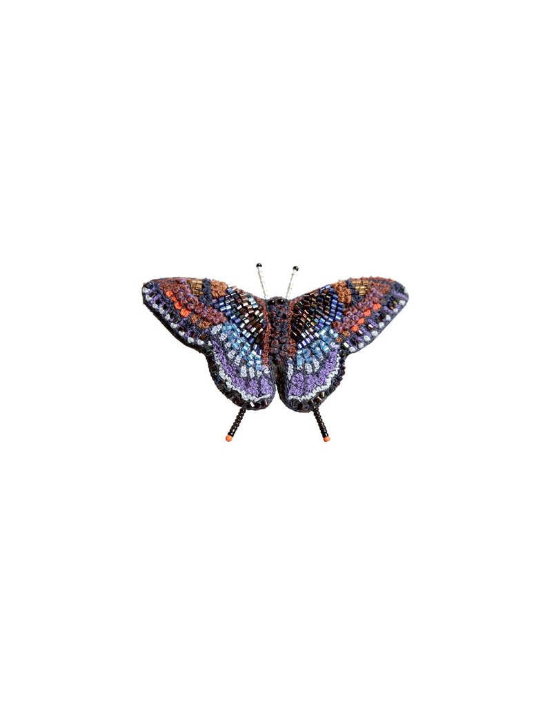Trovelore RED SPOTTED PURPLE BUTTERFLY  BR