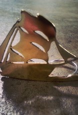 Rings Hand Cut Ship Double Finger Ring