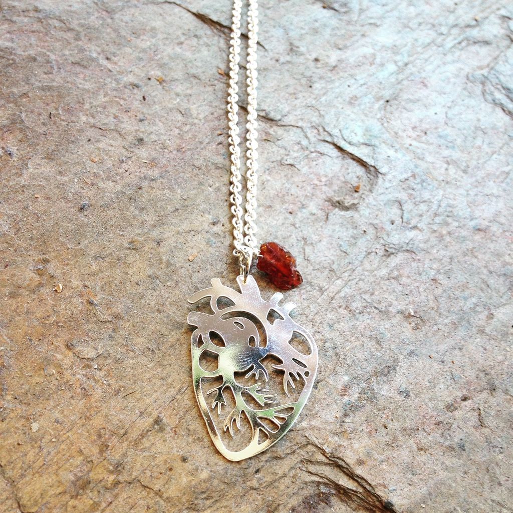 Necklaces Anatomical Heart Necklace