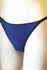 Underwear Bottoms Jessica Cobalt Lace Back Thong