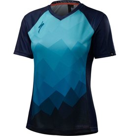 Specialized Women's Andorra Comp Jersey Turquoise Collage