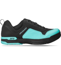 Specialized Women's 2FO ClipLite Lace MTB Shoes Black / Turquoise