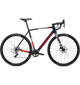 Specialized Crux Elite X1 - Cast Blue / Rocket Red / Cool Grey 58