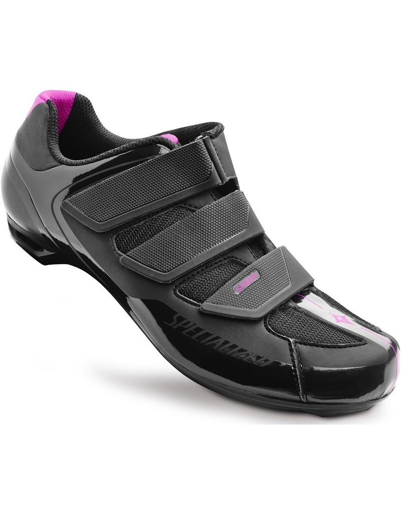 Spirita Road Shoes Black / Pink - Cycle 