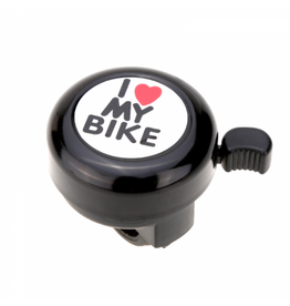Bike Bell "I Love My Bike" - Black