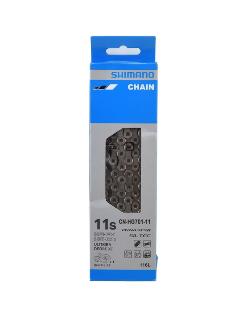 Shimano Chain, 11 Speed, With Quick Link - CN-HG701