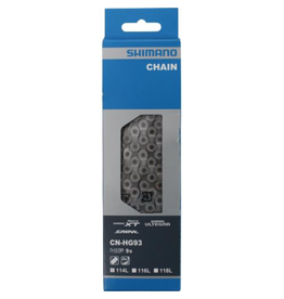 Shimano Ultegra/Deore XT, 9 Speed Chain, Super Narrow (CN-HG93)