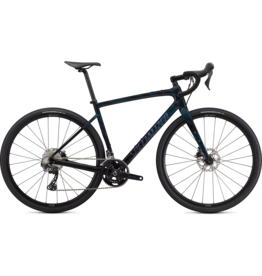 Specialized Diverge Sport Carbon - Gloss Forest Green / Ice Papaya / Chrome / Wild Ferns