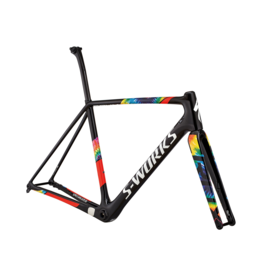 Specialized S-Works CruX Frameset - Gloss SL Black / Cosmos / Rocket Red / White