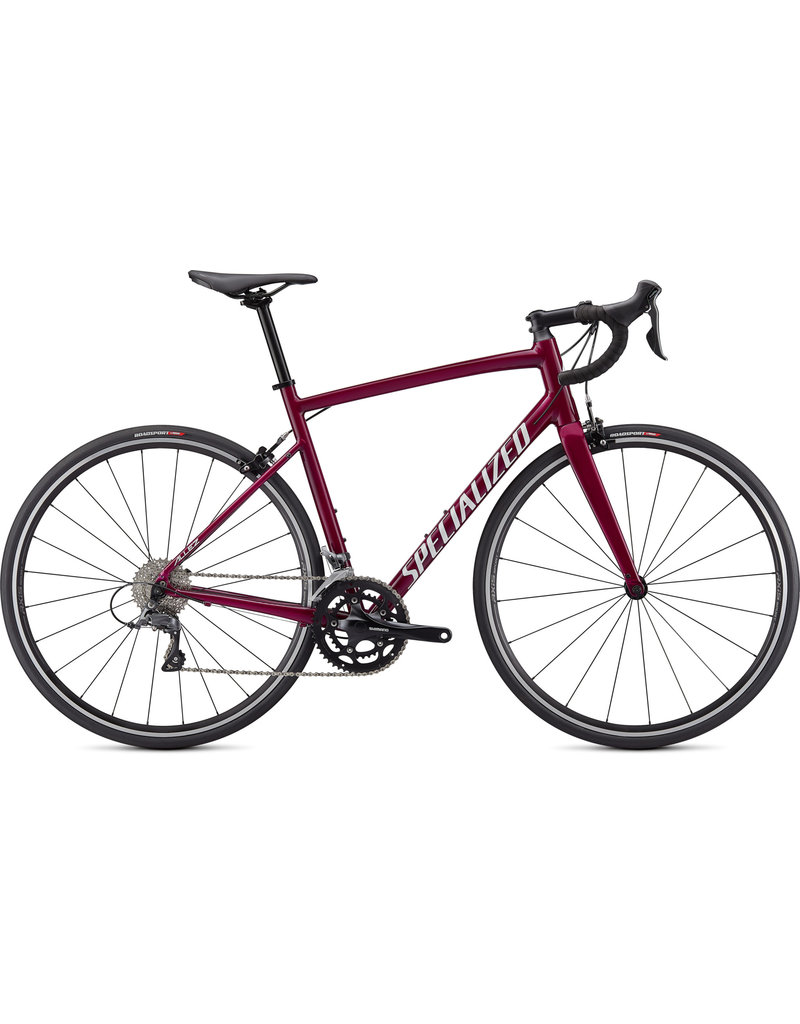 Specialized Allez E5 - Gloss Raspberry / Metallic White Silver