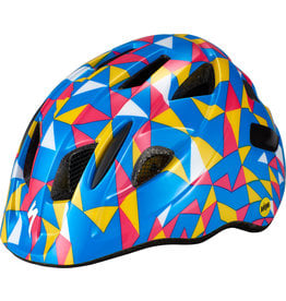 Specialized Mio Toddler Helmet with Magnetic Buckle and MIPS - Pro Blue / Golden Yellow Geo