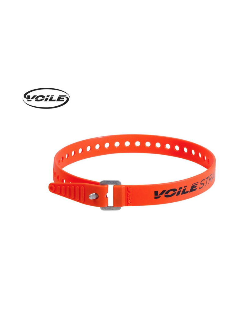 Voile Strap - 20" (50cm) - Aluminium buckle with a slim profile- Red