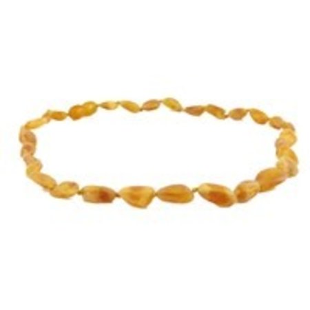 amber monkey teething necklace