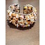 Cecile of Naples Stone Cuff Bracelet by Cecile of Naples