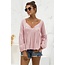 Anna-Kaci Relaxed Light Gathered Blouse