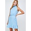 365 Boutique Inc Solid Crepe Halter Dress