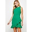 365 Boutique Inc Sleeveless Ruffle Back Zip Dress