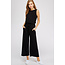 365 Boutique Inc Solid Scoop Back Wide Leg Jumpsuit