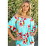 365 Boutique Inc Off Shoulder Ruffle Sleeve Top