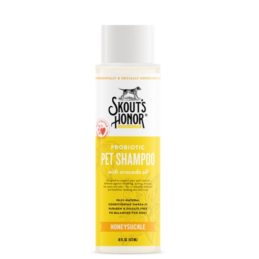 Skout's Honor Skout’s Honor Probiotic Pet Shampoo Honeysuckle 16oz
