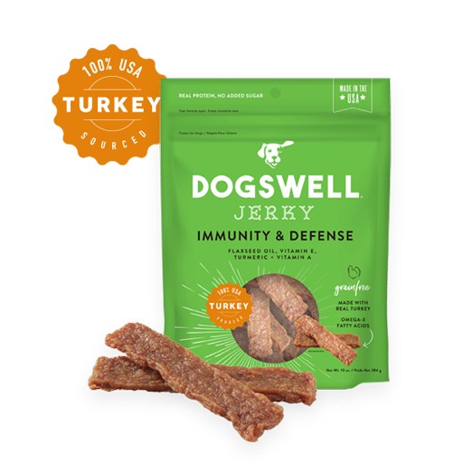 Dogswell Dogswell Immunity & Defense Turkey Jerky 10oz