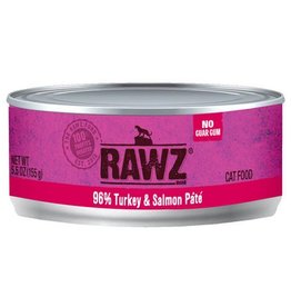 Rawz Cat Can Turkey & Salmon 5.5oz