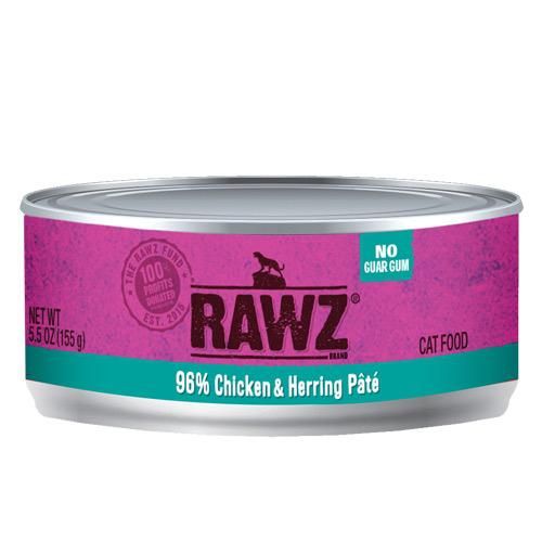 Rawz Cat Can Chicken & Herring 5.5oz