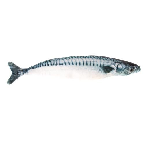 Natural Cat Toy Natural Cat Toy Catnip Plush Mackerel Cuddle Fish Toy 30cm