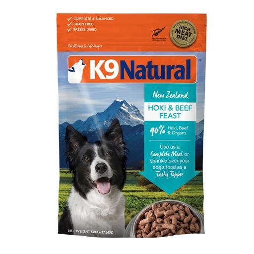 K9 Natural K9 Natural Freeze Dried Beef & Hoki 500g