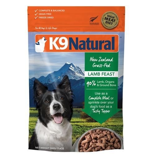 K9 Natural K9 Natural Freeze Dried Lamb 500g
