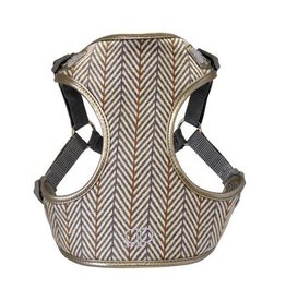 Pretty Paw Designer Harness Verona Herringbone