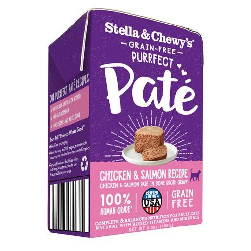 Stella & Chewy's Stella & Chewy’s Cat-Purrfect Pate Chicken & Salmon 5.5oz