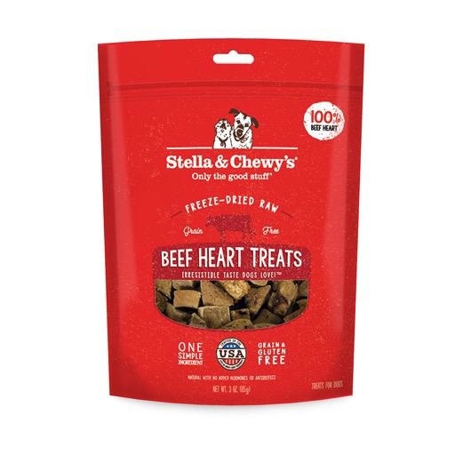 Stella & Chewy's Stella & Chewy’s Single Ingredient Beef Heart Treats 3oz