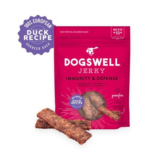 Dogswell Dogswell Immunity & Defense Duck Jerky10oz