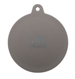 Messy Mutts Messy Mutts Silicone Can Cover Grey