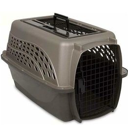 Petmate Petmate 2 Door Top Load Kennel Tan & Coffee 24"