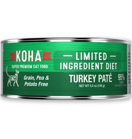 Koha Cat Can 96% Turkey Pate 5.5oz