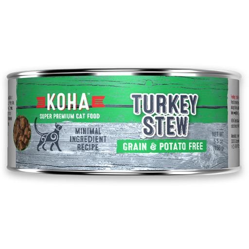 Koha Cat Can Turkey Stew 5.5oz