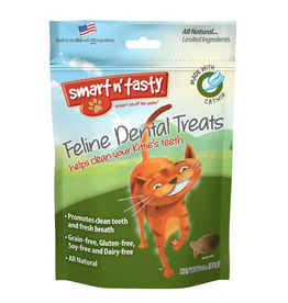 Emerald Pet Products Smart n' Tasty Feline Dental Treat Catnip 3oz