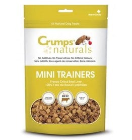 Crumps' Naturals Crumps Naturals Mini Trainers Freeze Dried Beef Liver 105g