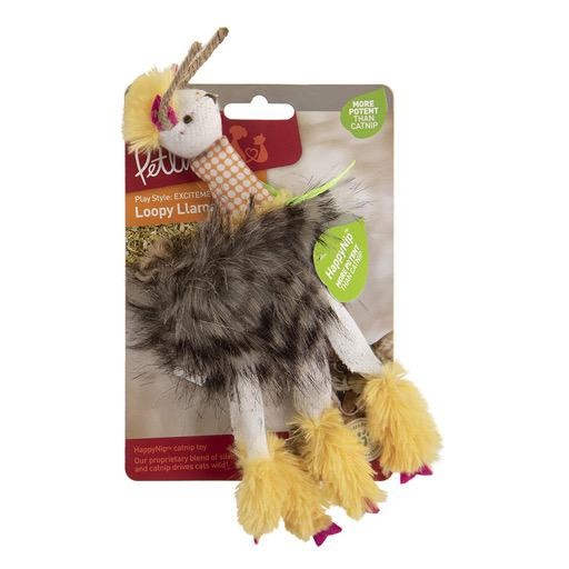 Petlinks Petlinks HappyNip Loopy Llama Plush Catnip