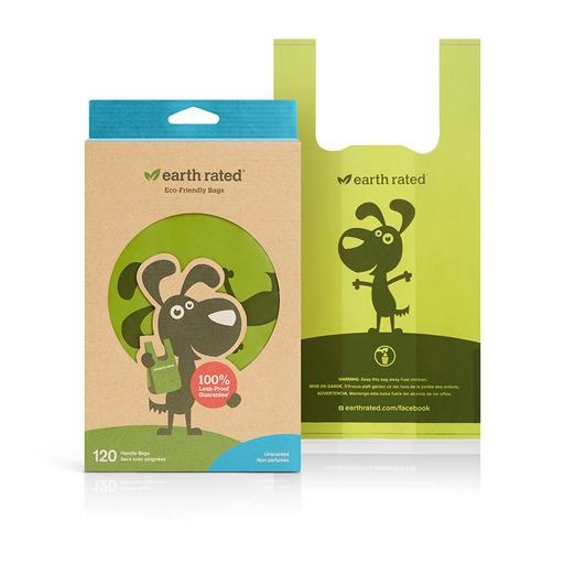 Earth Rated Earth Rated Unscented PoopBags w/Handles 120ct