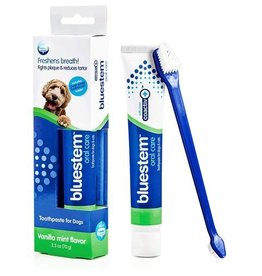 Bluestem Oral Care Toothpaste and Toothbrush Vanilla Mint 70g