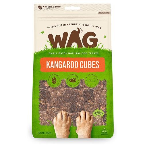 Wag Get Wag Kangaroo Cubes 50g