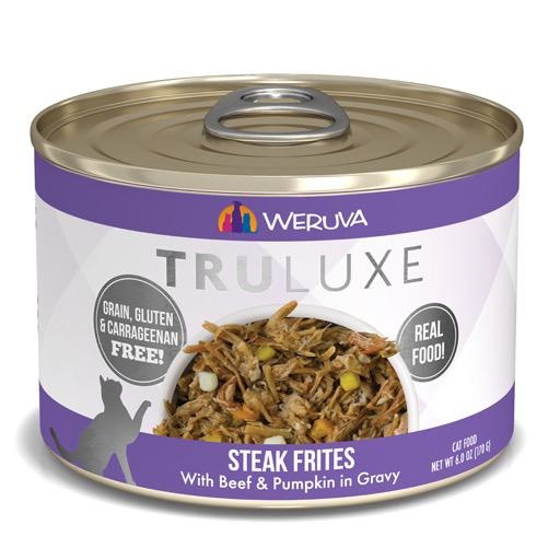 Weruva Truluxe Steak Frites Cat Can 6oz