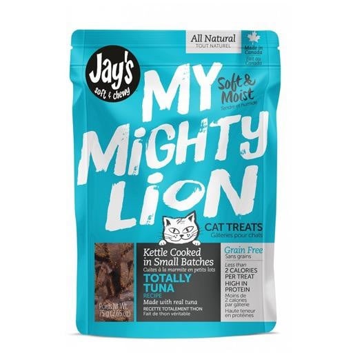 Waggers Jay’s My Mighty Lion Tuna Cat Treats 75g